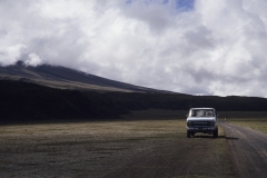 Parking at 4650 m - Cotopaxi 1991